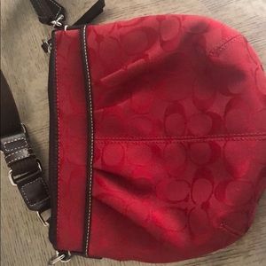 Coach cross body bag